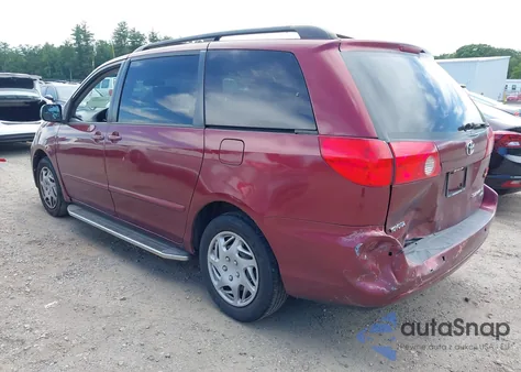 2008 Toyota Sienna Le from USA, damaged, VIN 5TDBK23C28S013992